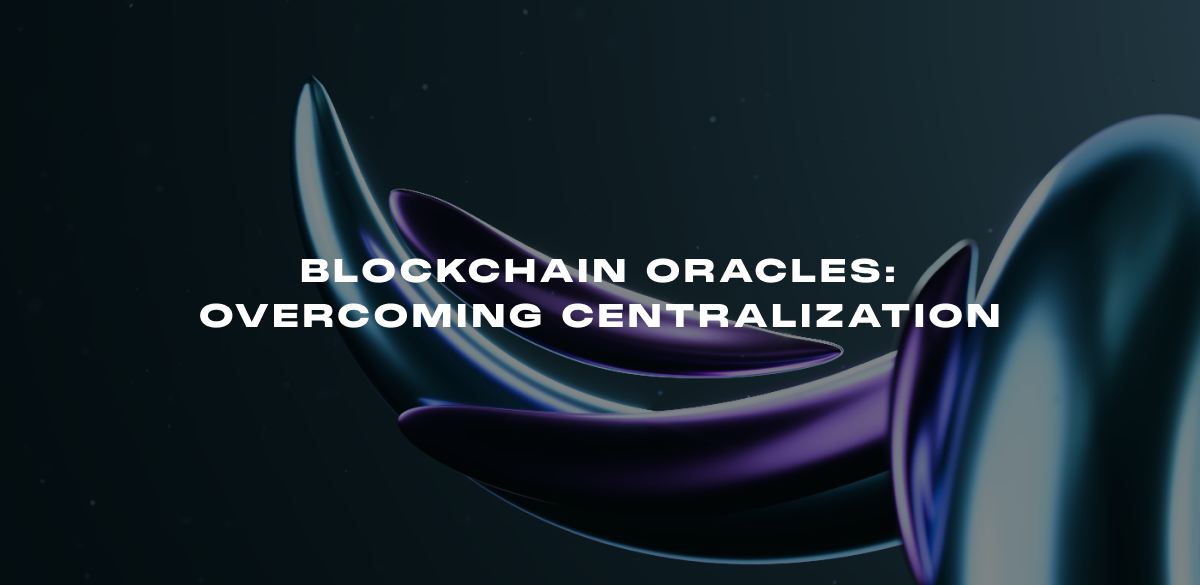 decorative banner about blockchain oraces